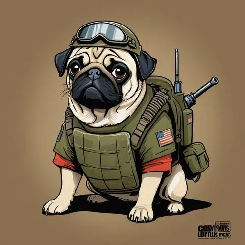 pug,puga,pugs,bulldog,mastiff,peanut bulldog,Conceptual Art,Fantasy,Fantasy 09