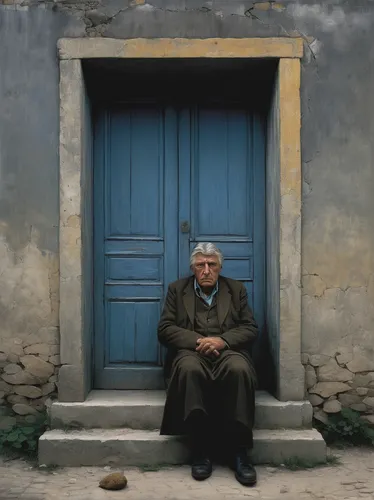 elderly man,pensioner,italian painter,elderly person,old age,sicily window,woman sitting,man on a bench,peloponnese,older person,canarian wrinkly potatoes,elderly lady,hellenic,old woman,greek,shopkeeper,breton,provencal life,old man,elderly people,Conceptual Art,Daily,Daily 30