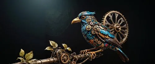 an ornamental bird,blue macaw,blue and gold macaw,blue parrot,alcedo,ornamental bird