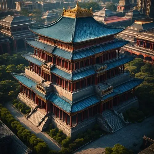 asian architecture,shangqiu,jiangxia,shaozhong,huangmei,jianzhou,Photography,General,Fantasy