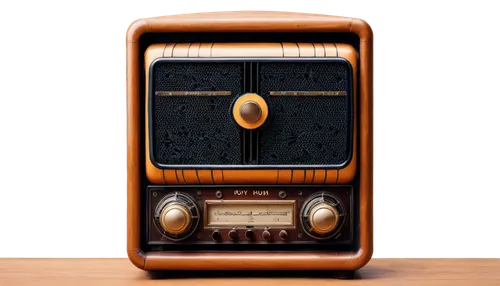 Old radio, vintage microphone, wooden cabinet, intricate carvings, retro buttons, warm glow lighting, crickets chirping sound effect, evening atmosphere, soft focus, shallow depth of field, nostalgic 