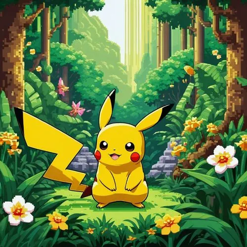 pichu,springmann,pikachu,pixaba,mbachu,sugimori