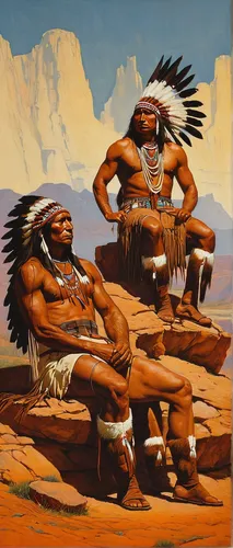 indigenous painting,natives,guards of the canyon,amerindien,anasazi,indigenous culture,the american indian,indigenous,tribal chief,american indian,khokhloma painting,kayenta,aztecs,pueblo,native,war bonnet,shamanism,colonization,native american,shamanic,Conceptual Art,Sci-Fi,Sci-Fi 17