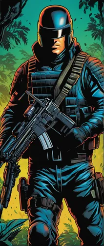 gorilla soldier,rifleman,mercenary,patrol,infiltrator,shooter game,sci fiction illustration,swat,ballistic vest,federal army,steel helmet,grenadier,war machine,paintball equipment,alien warrior,dune 45,background image,fuze,cartoon ninja,military organization,Illustration,Realistic Fantasy,Realistic Fantasy 25