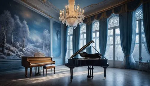 grand piano,steinway,steinways,concerto for piano,the piano,bosendorfer,fortepiano,boesendorfer,pianoforte,bechstein,piano,blue room,play piano,concert hall,pianist,disklavier,thibaudet,playing room,andsnes,rachmaninoff,Art,Artistic Painting,Artistic Painting 36