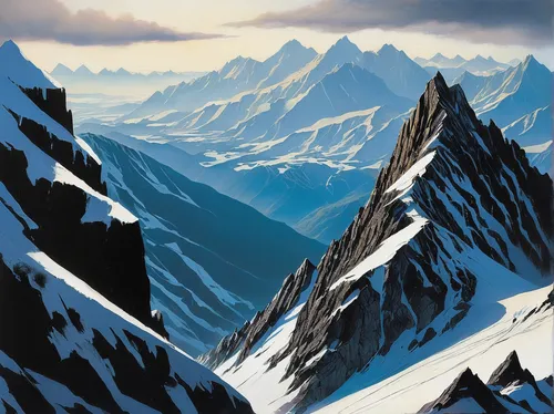 snow mountains,snowy peaks,high alps,mont blanc,snowy mountains,japanese alps,mountains,mountains snow,bernese alps,eggishorn,moraine,alpine region,landscape mountains alps,the alps,alps elke,mountainous landscape,mountain scene,high mountains,mountain landscape,moutains,Illustration,Realistic Fantasy,Realistic Fantasy 29