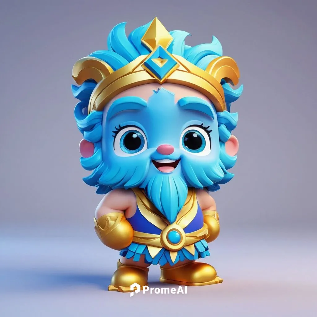 宙斯，迪士尼风格，3D，颜色鲜艳饱和，高质量,genie,pangeran,poseidon,smurray,sea god,gnome,jebtsundamba,pulsa,gnome ice skating,nunu,luarsab,muoio,3d model,bapuji,torvald,minimo,smurf,alani,karn,ganesha,Unique,3D,3D Charac