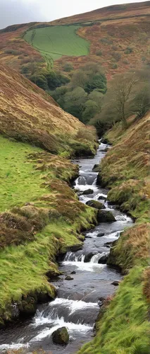 Chris has travelled the country to find stunning remote locations, including Exmoor, hilly open moorland across west Somerset and north Devon in south west England,brook landscape,the brook,watercours