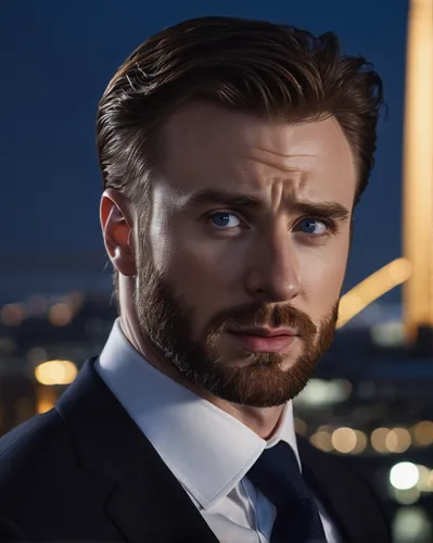 chris evans,steve rogers,captain america,capitanamerica,suit actor,men's suit,real estate agent,captain american,businessman,tony stark,the suit,billionaire,beard,blur office background,captain america type,grand duke of europe,portrait background,male model,ceo,retouching,Photography,General,Natural