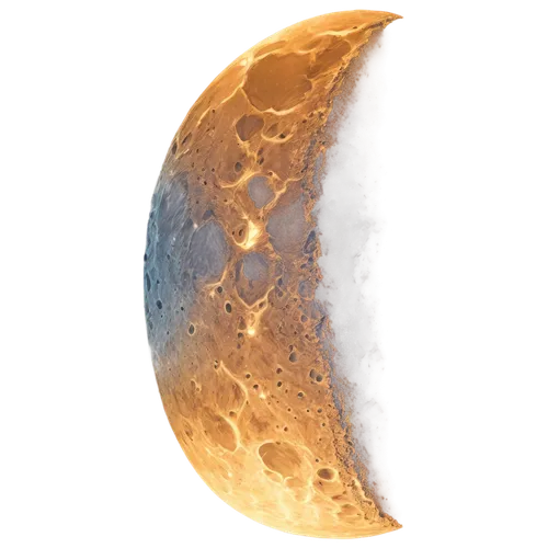 Moon silhouette, dark background, glowing crescent shape, soft light, detailed craters, subtle shading, delicate texture, solo, centered composition, cinematic lighting, HDR, panoramic view.,an artist