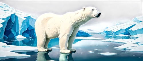 polar,icebear,ice bear,polar bear,aurora polar,ice bears,polar aurora,arctic,polar bears,polar bare coca cola,arctic ocean,sea ice,polar bear children,tundra,ice floe,white bear,polar ice cap,nordic bear,glacial,ice,Illustration,Japanese style,Japanese Style 07