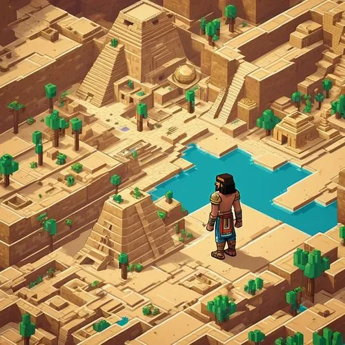 scythopolis,viminacium,ancient city,townsmen,voxel,karnak,ziggurats,voxels,wadjet,abydos,mastaba,ancient egypt,iconoclasts,pharaonic,tileable,overland,mastabas,logopolis,auriongold,giza