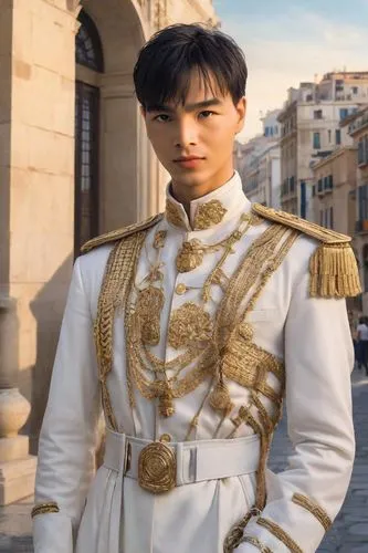 young model istanbul,military uniform,trajan,napoleon bonaparte,azerbaijan azn,puglia,imperial coat,alghero,roman soldier,bellboy,greek god,male model,alexander,military officer,barberini,napoleon iii style,a uniform,ostuni,bolero jacket,romano cheese,Digital Art,Classicism