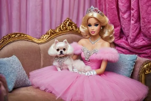 barbie doll,barbie,princess sofia,princesses,a princess,toy poodle,princess,miniature poodle,poodle crossbreed,toy dog,pomeranian,dolly,little princess,doll paola reina,quinceanera dresses,poodle,miss universe,fashion dolls,prince and princess,my dog and i,Illustration,Japanese style,Japanese Style 16