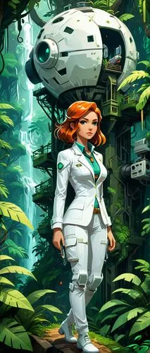 biologist,colonist,xenogears,kosmea,melora,taikonauts,reconnaissance,astrobiologist,saionji,buran,konia,background ivy,ethnobotanist,sakazaki,diwata,cyberia,tacoma,sci fiction illustration,junipero,pam trees