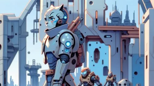 robotboy,kamino,andorian,liara,satari,korana,Illustration,Children,Children 01