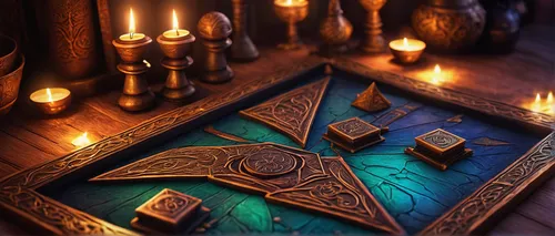 runes,ramadan background,wooden mockup,magic grimoire,rupees,prayer book,arabic background,diwali wallpaper,islamic lamps,diwali background,decorative letters,trinkets,psaltery,collected game assets,decorative arrows,triquetra,diwali banner,wooden letters,divination,offering,Illustration,Paper based,Paper Based 03