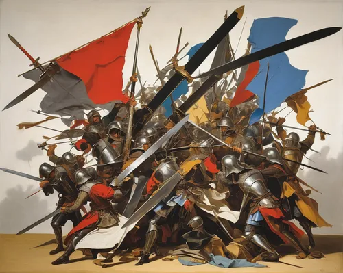 french digital background,vive la france,joan of arc,the middle ages,cavalry,pour féliciter,crusader,flemish,middle ages,conquistador,shield infantry,day of the victory,don quixote,puy du fou,clécy normandy,knight tent,the war,war,north african bristle ends,castile-la mancha,Unique,3D,Modern Sculpture