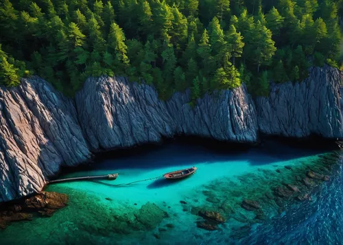 Write a suspenseful mystery where Anna Ermakova is trapped on a deserted island.,shipwreck beach,cave on the water,lake baikal,cliffs ocean,blue caves,emerald sea,sea cave,island suspended,navagio bea