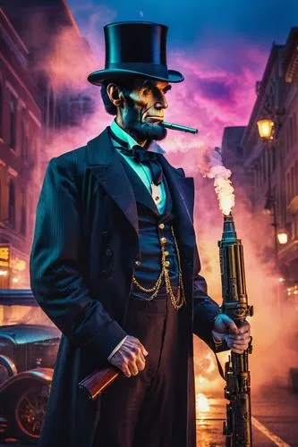 lumbago,gas lamp,steampunk,brunel,blunderbuss,gunslinger,lamplighters,micawber,lincolnesque,victorianism,victoriana,gaslamp,dickensian,steam icon,steam release,zoltar,engineman,drbombay,steam roller,de ville,Conceptual Art,Sci-Fi,Sci-Fi 27