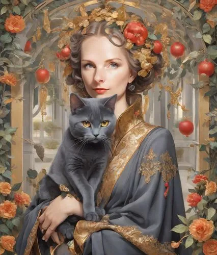 heatherley,frigga,noblewoman,gothic portrait,latynina,romantic portrait,Digital Art,Anime