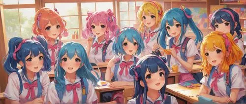 torekba,anime 3d,sonoda love live,naginatajutsu,popular art,vocaloid,wall of tears,meticulous painting,the fan's background,love live,classroom,painting technique,class room,anime cartoon,anime,painting eggs,2d,anime japanese clothing,sweet table,photo painting,Art,Classical Oil Painting,Classical Oil Painting 36