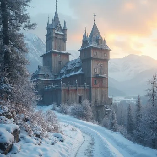 fairytale castle,peles castle,fairy tale castle,fairytale,neuschwanstein castle,dracula castle,fairy tale,fairy tale castle sigmaringen,winter magic,austria,ice castle,medieval castle,a fairy tale,neuschwanstein,winter house,wintersun,christmas landscape,chateaux,allemagne,winterland,Conceptual Art,Fantasy,Fantasy 11