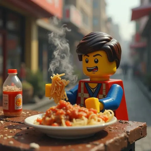 bolognese,legomaennchen,legowo,minifigure,lego background,appetite,chorizo,lego,fastfood,fast food,street food,lego brick,ninjago,lunchtime,ziti,minifigures,merguez,spag,rotini,kreon