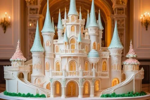 fairy tale castle,disney castle,cinderella's castle,fairytale castle,whipped cream castle,cinderella castle,lego pastel,basil's cathedral,wedding cake,royal icing,sleeping beauty castle,a cake,fondant,gold castle,gingerbread house,the cake,sand castle,paper art,saint basil's cathedral,3d fantasy,Art,Classical Oil Painting,Classical Oil Painting 39