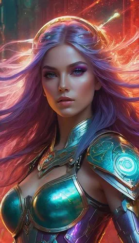 jaina,liliana,illyria,starfire,varya,kerrigan,Conceptual Art,Fantasy,Fantasy 05