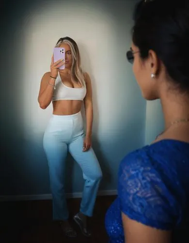 toni,santana,yoga pant,coco blanco,see-through clothing,mirror,latina,in the mirror,see thru,rhea,thick,maria,doll looking in mirror,see through,insta,leggings,outside mirror,jasmine sky,diet icon,genes