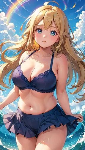 atago,michiru,katsuragi,pacifica,kaho,zeta,mari,cagliostro,niijima,bismarck,sunohara,kke,kashiwazaki,atalanta,ocean background,marisa,yang,sena,bloomie,serena,Anime,Anime,Traditional