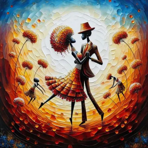 african art,majorette (dancer),flamenco,maracatu,pandero jarocho,khokhloma painting,indigenous painting,la catrina,ballet don quijote,folk-dance,fire dancer,cirque du soleil,firedancer,el salvador dal