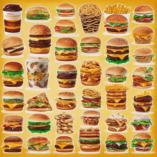 Make a tier list of fast food chains.,food collage,burger king premium burgers,food icons,grilled food sketches,hamburger set,hamburgers,sandwiches,burgers,fastfood,junk food,burger emoticon,seamless 