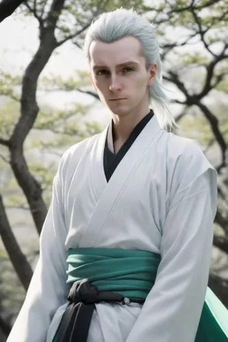 michizane,hitsugaya,mitsunari,yiji,hakama,sharaku