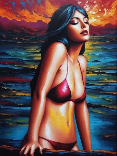 Painting Abstract Body Art Oil Painting
,oil painting on canvas,mousseau,chicana,viveros,oil painting,welin,pintura,mexican painter,bather,polynesian girl,oil on canvas,art painting,pintor,hawaiiana,n