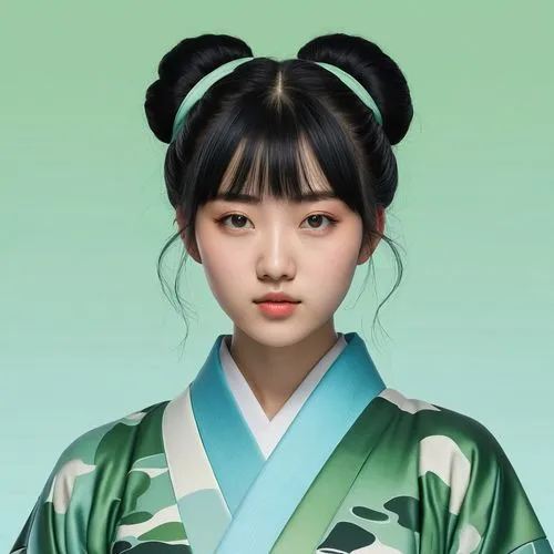 chuseok,maiko,daiyu,zhiyuan,xiaojian,jingqian,Illustration,Realistic Fantasy,Realistic Fantasy 08