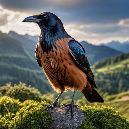 eurasian jay,harris hawk,new caledonian crow,harris's hawk,perching bird,new zealand falcon,mountain hawk eagle,nature bird,beautiful bird,falconiformes,raven bird,crow-like bird,grackle,bird photography,steller s jay,3d crow,hawk animal,king of the ravens,bird of prey,bearded vulture,Photography,General,Realistic