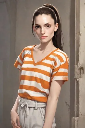 female model,3d model,rockabella,mime,cgi,mime artist,art model,angelica,clementine,3d modeling,fashion vector,polo shirt,simpolo,veronica,natural cosmetic,horizontal stripes,female doll,girl in t-shirt,lori,tee,Digital Art,Character Design