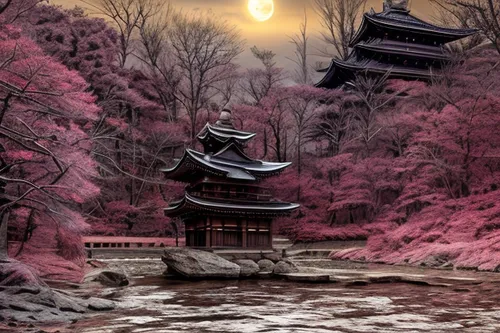 japan landscape,beautiful japan,japanese architecture,japanese art,japanese shrine,japan garden,tsukemono,asian architecture,stone pagoda,kyoto,japanese garden,golden pavilion,rokuon-ji,japanese mountains,japanese garden ornament,the golden pavilion,nanzen-ji,shinto,japanese background,buddhist temple,Realistic,Landscapes,Mystical Spaces