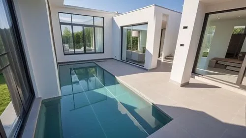 pool house,dug-out pool,modern house,dunes house,holiday villa,infinity swimming pool,Photography,General,Realistic