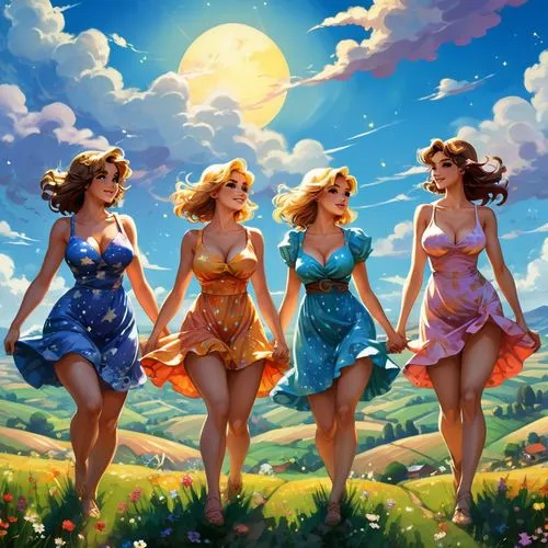 retro pin up girls,pin-up girls,pin up girls,rhinemaidens,celtic woman,vintage fairies,Unique,Pixel,Pixel 05