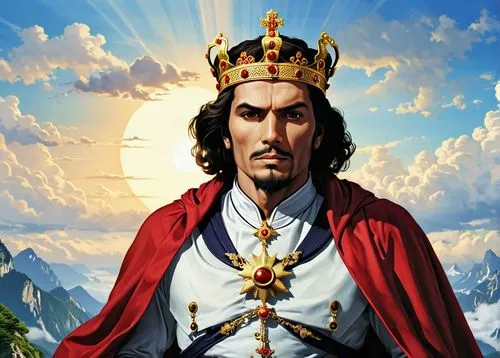 king caudata,king david,king ortler,king,holy 3 kings,king crown,king arthur,the ruler,content is king,conquistador,htt pléthore,massively multiplayer online role-playing game,god,praise,christ star,son of god,lord who rings,christopher columbus,christdorn,casado,Illustration,Vector,Vector 04