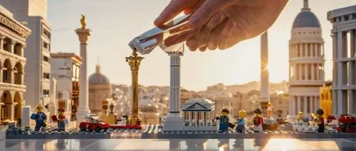 st mark's square,piazza di spagna,piazza navona,tilt shift,vittoriano,eternal city,venice square,mozart fountain,lego city,venezia,piazza del popolo,duomo square,victory column,miniature figures,city fountain,istiklal,hand of fatima,piazza della signoria,baku,piazzas,Conceptual Art,Fantasy,Fantasy 23