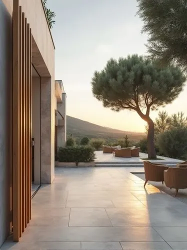 corten steel,landscape design sydney,amanresorts,travertine,3d rendering,landscape designers sydney