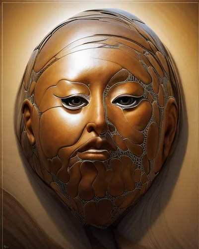 sun god,golden mask,wooden mask,zodiac sign libra,sculpt,ancient icon,somtum,horoscope libra,3-fold sun,terracotta,wood carving,carved wood,buddha,daruma,mooncake,death mask,bodhisattva,icon magnifying,golden buddha,mother earth statue,Realistic,Landscapes,River Landscape