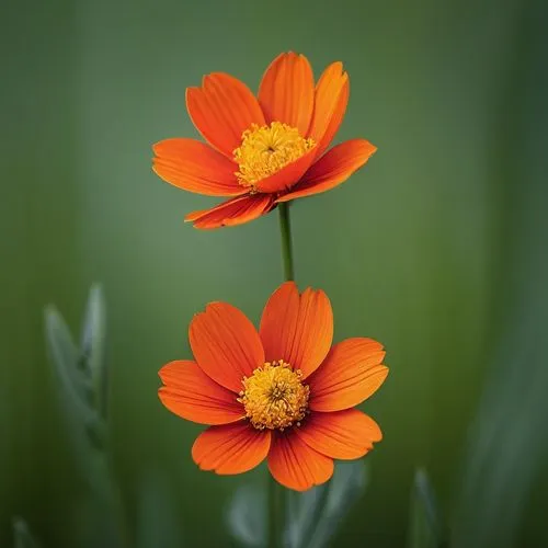 orange flowers,orange marigold,cosmos flowers,orange flower,lubitel 2,orange petals,Photography,Documentary Photography,Documentary Photography 04