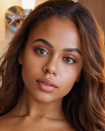 woman with a dark brown make up and brown eyes,mayhle,thahane,mahdawi,vixen,diggins,liliyana