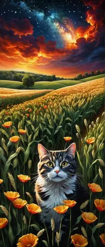 kittelsen,flower cat,catterson,tulip field,wheat field,jasinski,Photography,Documentary Photography,Documentary Photography 26