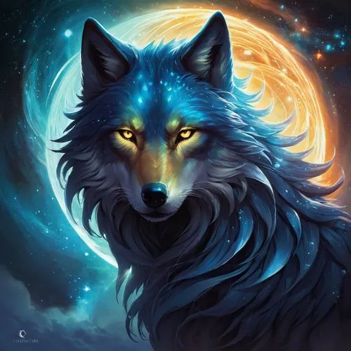 constellation wolf,howling wolf,wolf,wolves,zodiac sign leo,gray wolf,european wolf,howl,moon and star background,werewolf,werewolves,luna,sun moon,lunar,full moon day,fantasy portrait,full moon,wolf bob,fox,blue moon,Conceptual Art,Fantasy,Fantasy 17